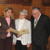 Aushändigung des Bundesverdienstkreuzes an Frau Ingeborg und Herrn Hubert Patzelt, Bild vergrößert sich bei Mausklick