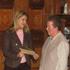 Aushändigung des Bundesverdienstkreuzes an Frau Gudrun Zimmermann, Bild vergrößert sich bei Mausklick