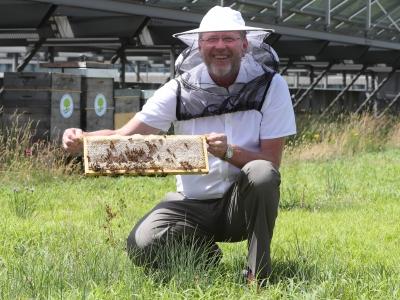 Umweltminister Dr. Marcel Huber startet den Blühpakt Bayern