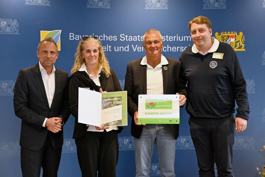 Umweltminister Thorsten Glauber hat die Auszeichnung 