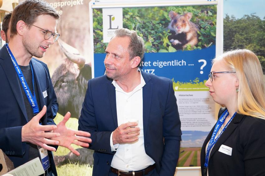 Umweltminister Thorsten Glauber im Gespräch