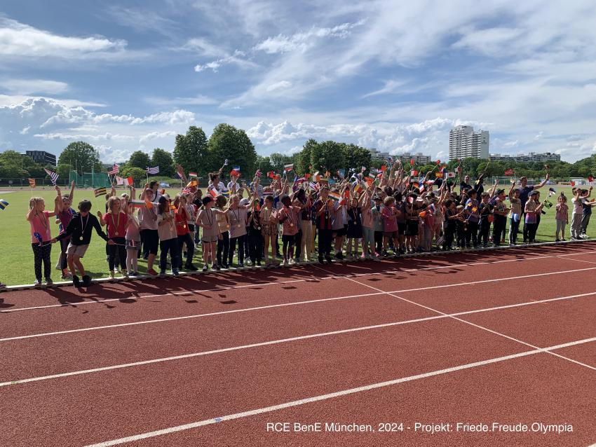 Projekt Friede.Freude.Olympia 2024, Autorin: Sabine Leise, RCE BenE München 