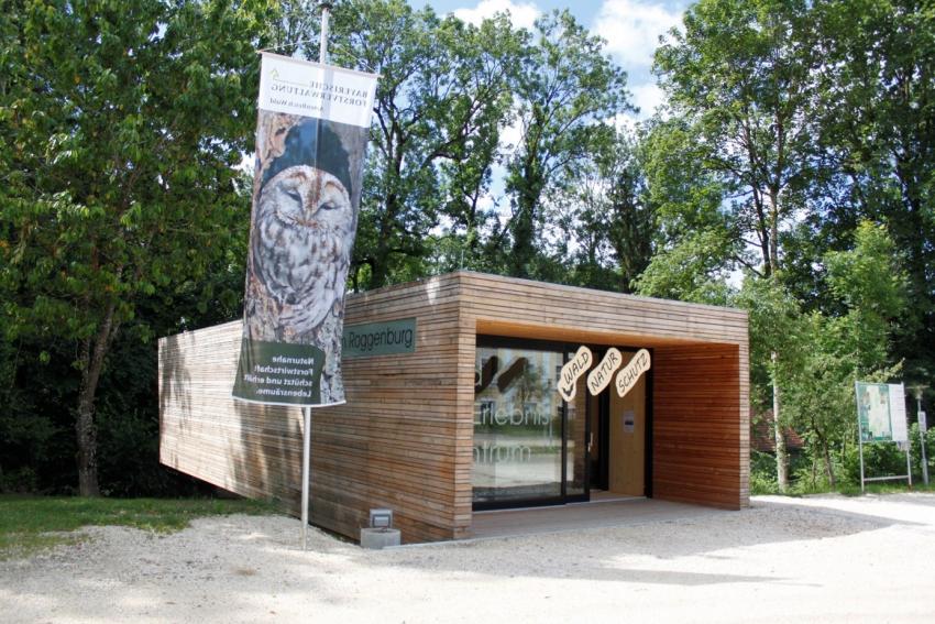 Ausstellungspavillon am Walderlebniszentrum Roggenburg 
