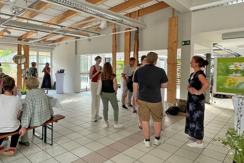 Themen-Café, Foto: Annette Berger