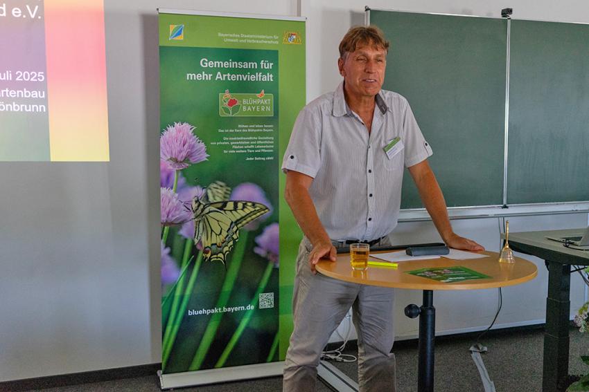 Michael Zehentbauer (Schulleiter der Staatl. Fachschule für Gartenbau und Leiter des Agrarbildungszentrums Landshut-Schönbrunn), Foto: Markus Wittenzeller