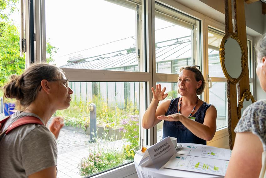 Themen-Café mit Themen-Tisch 