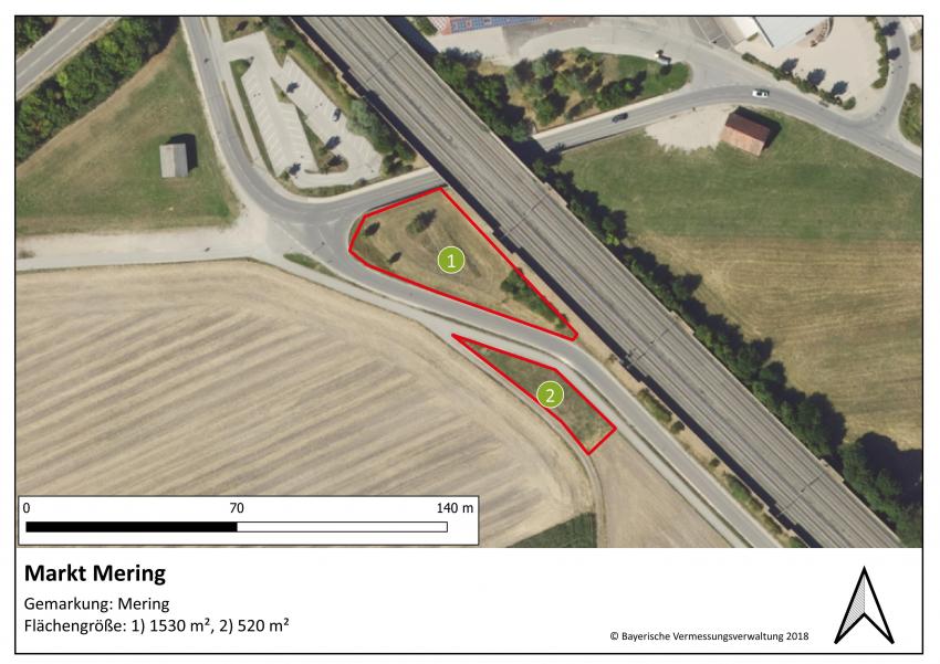 Fläche 1: Lageplan
