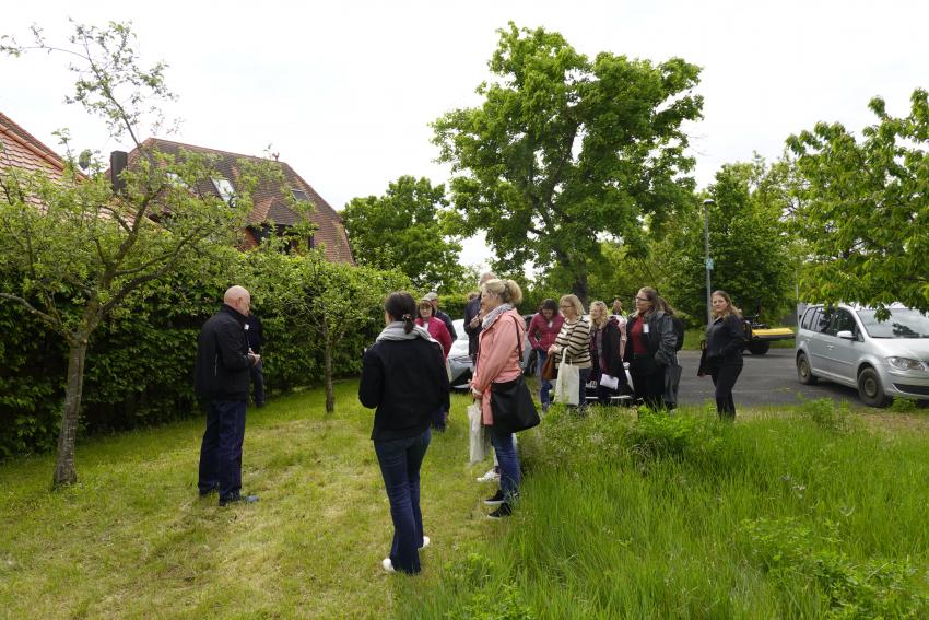 2. Praxistag Blühender Betrieb am 07.05.2025 am AELF Kitzingen-Würzburg, Foto: Annette Berger