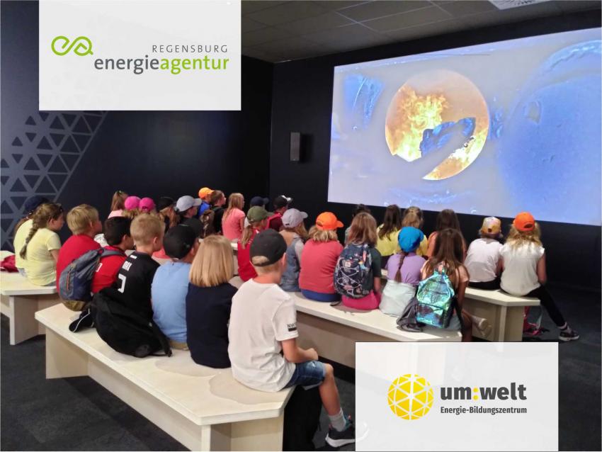 Gruppenbesuch in der um:welt Foto: Ina Rappl