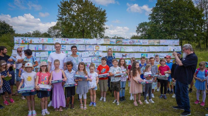 Gruppenbild der Kinder