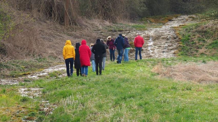 Tour am jungen Tuffbach