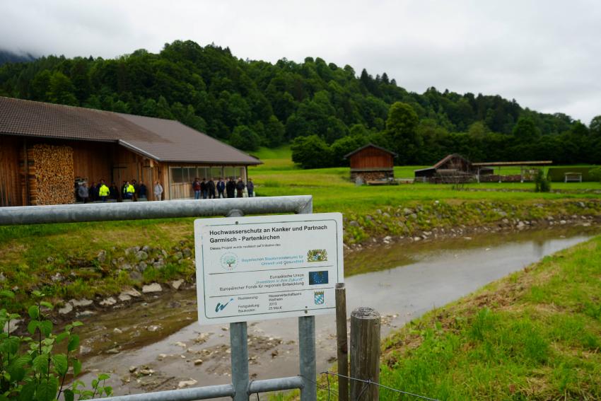 Hochwasserschutz an Kanker und Partnach, Garmisch-Partenkirchen