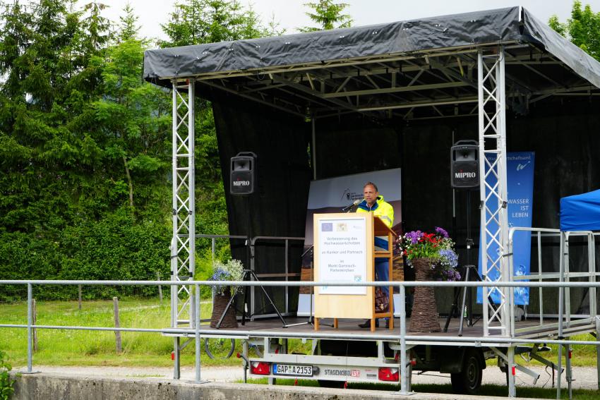 Umweltminister Thorsten Glauber am Rednerpult
