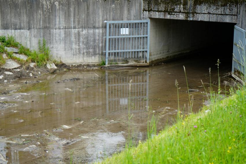 Kanker-Überlauf zur Partnach