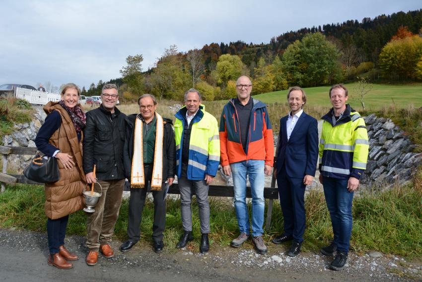 Bild vergrössert sich per Mausklick - >Termin - Einweihung der Maßnahme Hochwasserschutz Rettenberg