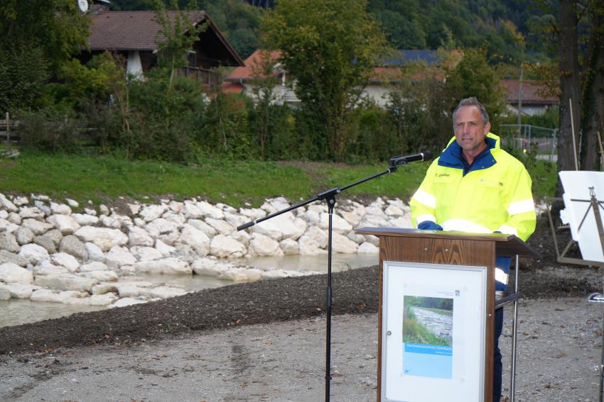 Umweltminister Thorsten Glauber am Rednerpult