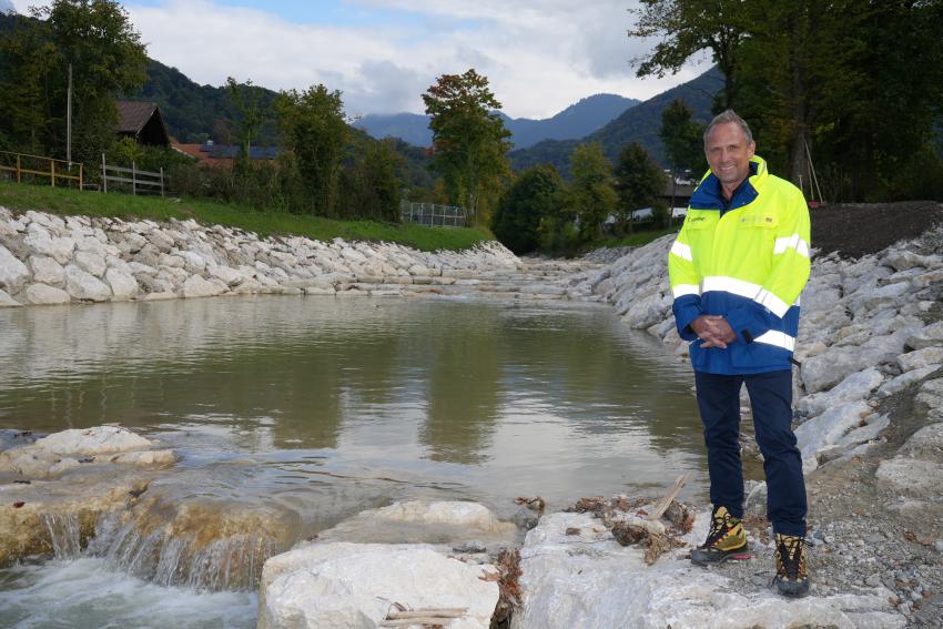 Umweltminister Thorsten Glauber am Steinbach
