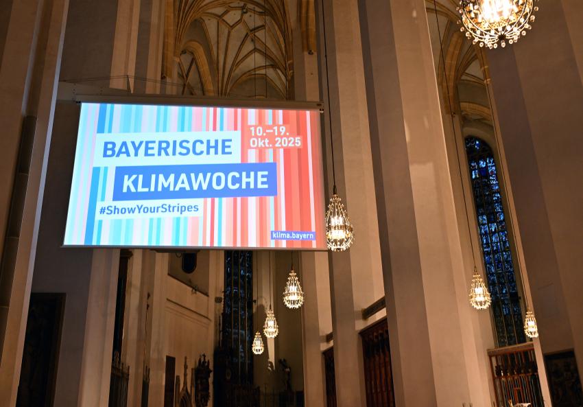 Bayerische Klimawoche #ShowYourStripes