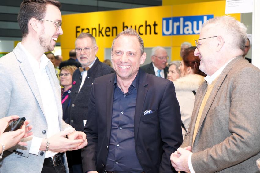 Umweltminister Thorsten Glauber im Gespräch