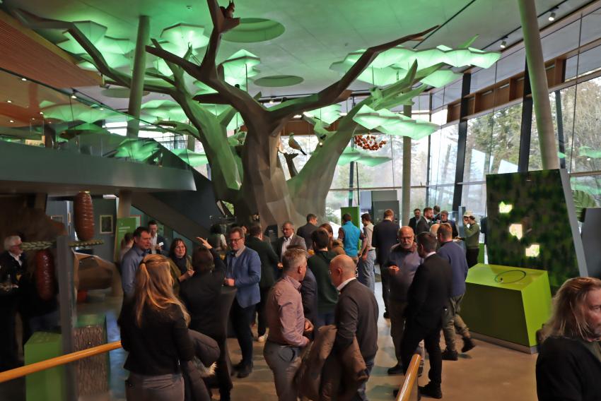 Ausstellungsraum im Haus zur Wildnis, Bayerischer Wald.
