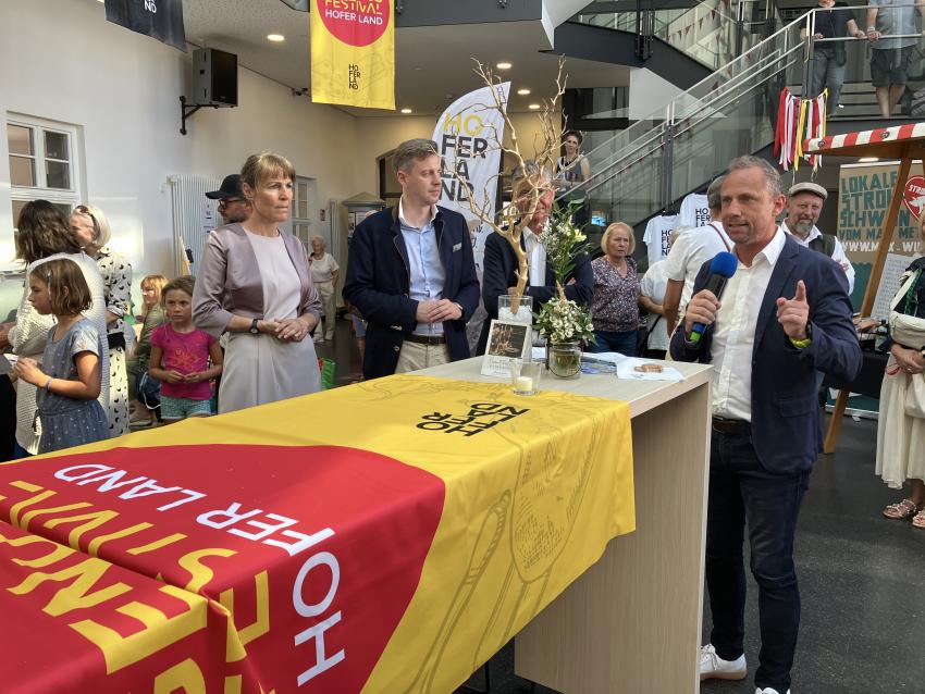 Bei der Rede