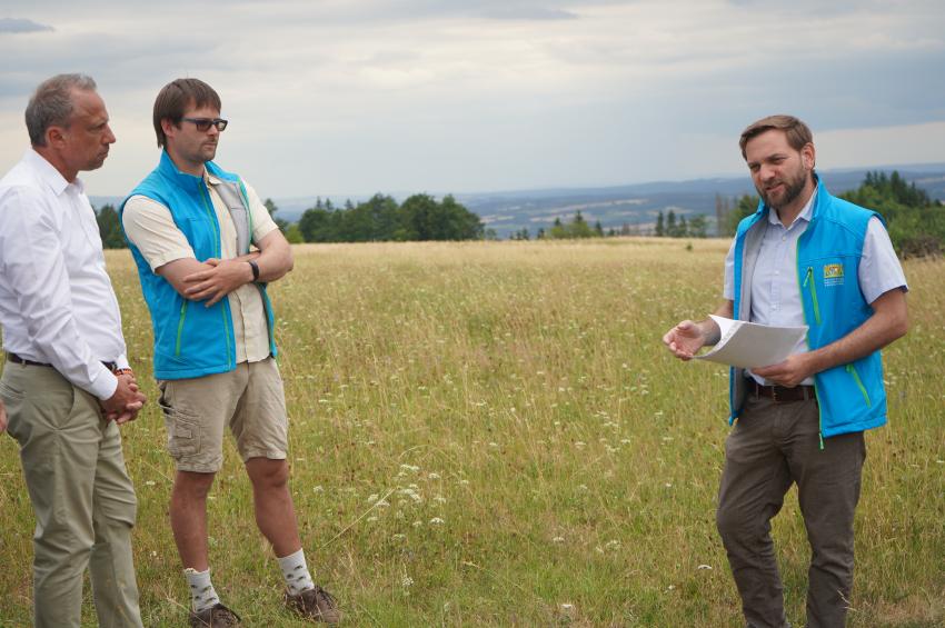 Bild vergrössert sich per Mausklick - >Termin - Leuchtturmprojekt Waldweide auf der Radspitzalm