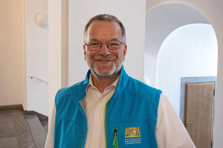 Porträtaufnahme von Naturtalent Stefan Radlmair.