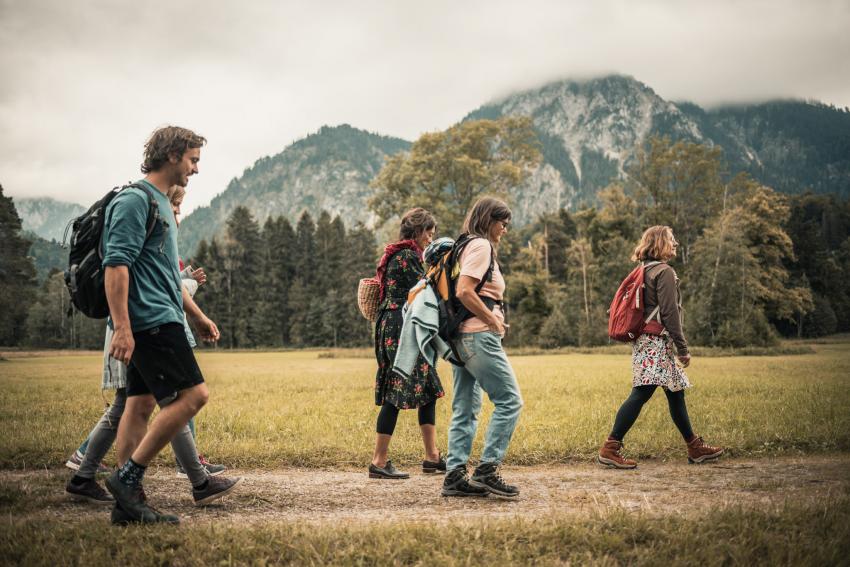 Gruppe auf Exkursion, © Allgäu GmbH - Dominik Berchtold