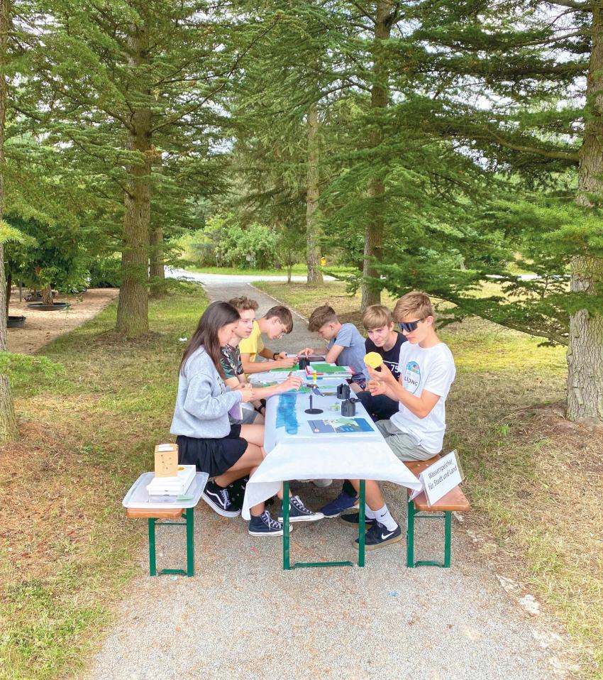 BNE-Projekt 'Wasserstrategie der Pflanzen' (Urheberin: Claudia Hartig)