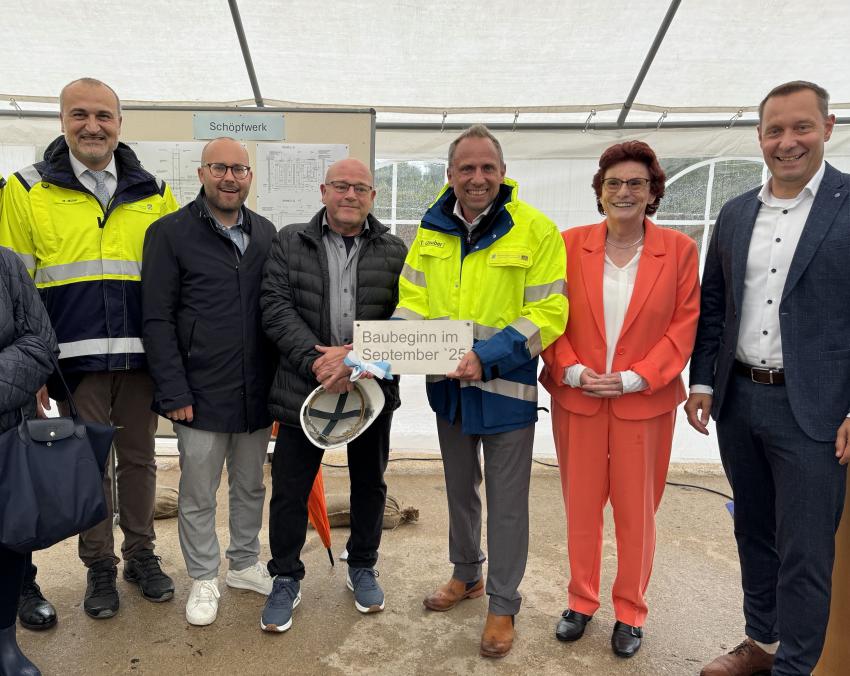 Bild vergrössert sich per Mausklick - >Termin - Spatenstich zum Baubeginn Hochwasserschutz Rückersdorf