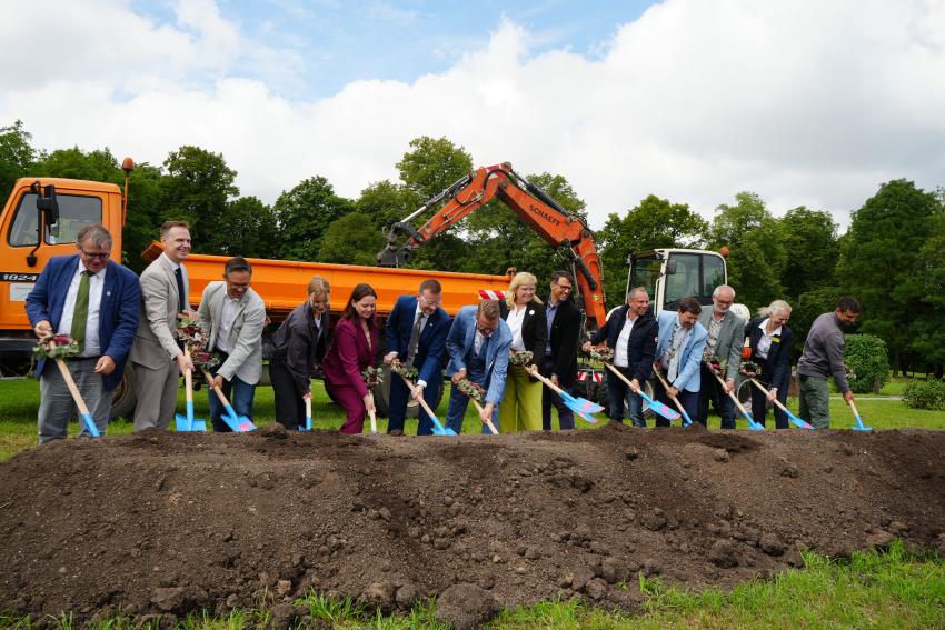 Spatenstich zur Landesgartenschau Bad Windsheim 2027