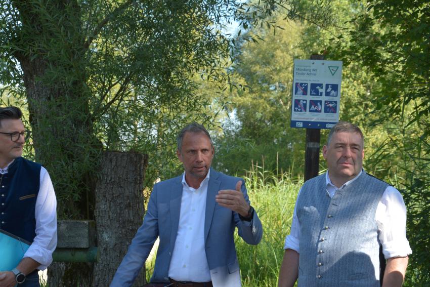 Umweltminister Thorsten Glauber im Gespräch