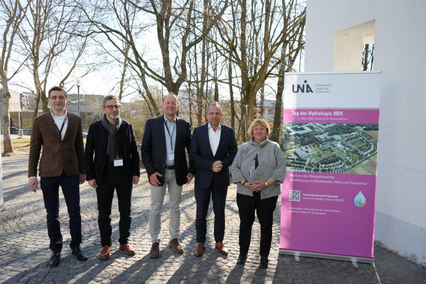 Bild vergrössert sich per Mausklick - >Termin - Tag der Hydrologie 2025 an der Uni Augsburg
