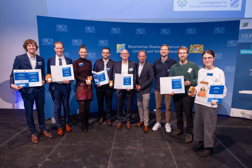 Bild vergrössert sich per Mausklick - >Termin - Verleihung des Bayerischen Klimaschutzpreises 2025