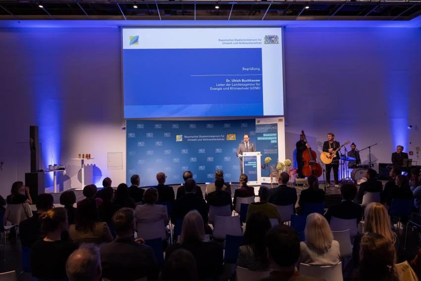 Dr. Ulrich Buchhauser, Leiter der Landesagentur für Energie und Klimaschutz (LENK), 