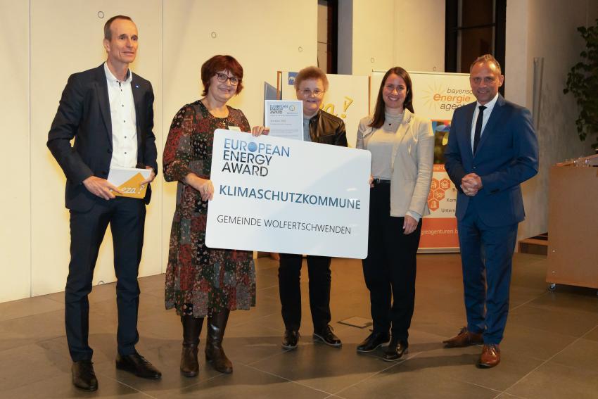 European Energy Award für die Gemeinde Wolfertschwenden