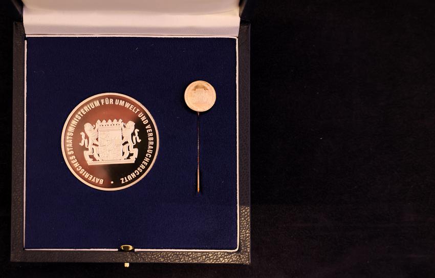 Bayerische Staatsmedaille für Umwelt