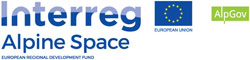 Logo des Interreg Allpine space