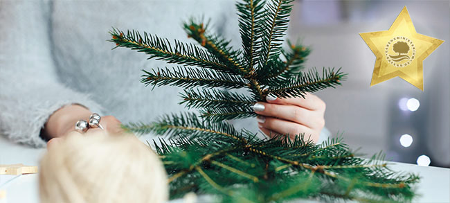 Nachhaltige Weihnachtsdekoration basteln