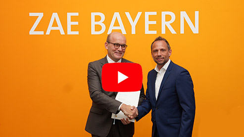 Ds ZAE wird 47. Parttner der Bayerischen Klima-Allianz