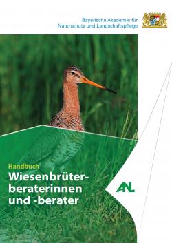 Cover des Handbuches zeigt einen Wiesenbrüter.