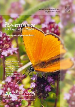 Cover des Buches zeigt einen Orangen Schmetterling auf kleinen rosa Blüten.