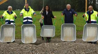 Umweltminister Huber gibt Startschuss für Hochwasserschutz in Freilassing gemeinsam mit Landwirtschaftsministerin Kaniber