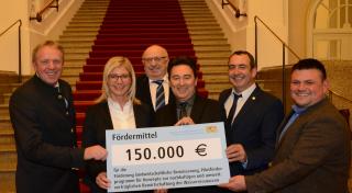 Bewässerung vor Ort nachhaltig und umweltverträglich auf Klimawandel vorbereiten; Stadt Spalt erhält 150.000 Euro für nachhaltiges Konzept