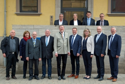 "Bewässerung und Grundwasserentnahme" mit MdL Manfred Ländner sowie Vertretern der Interessengruppen Landwirtschaft und Naturschutz in der ILEK Region "Würzburger Norden"