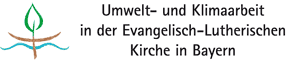 Logo Umwelt- und Klimaarbeit in der Evangelisch-Lutherischen Kirche in Bayern