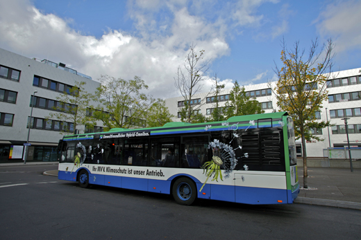 ein Linienbus des MVV
