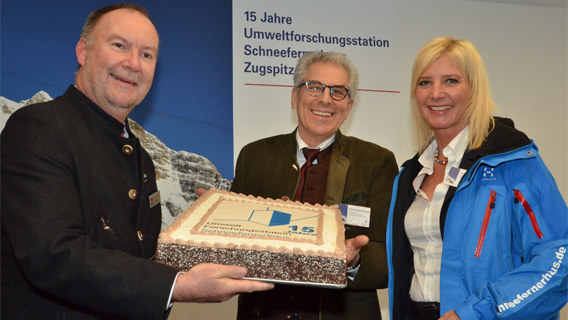 Feierlichkeiten zu 15 Jahre Schneefernerhaus Feierlichkeiten zu 15 Jahre Schneefernerhaus