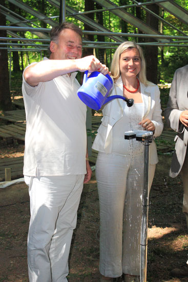 Staatsminister Brunner und Staatssekretärin Melanie Huml Quelle: Martin Frede