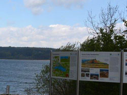 Foto: Lehrpfad auf der Vogelinsel im Altmühlsee